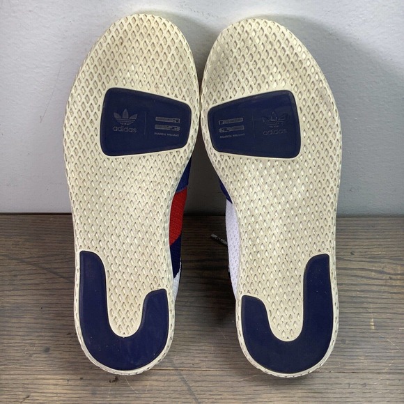 NICE Adidas Pharrell x Billionaire Boys Club Tennis Hu V2 \'Scarlet\' - Mens 9 main image 12